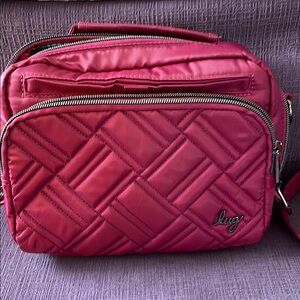 Lug Mini Ranger Quilted Women's Bag in RASPBERRY